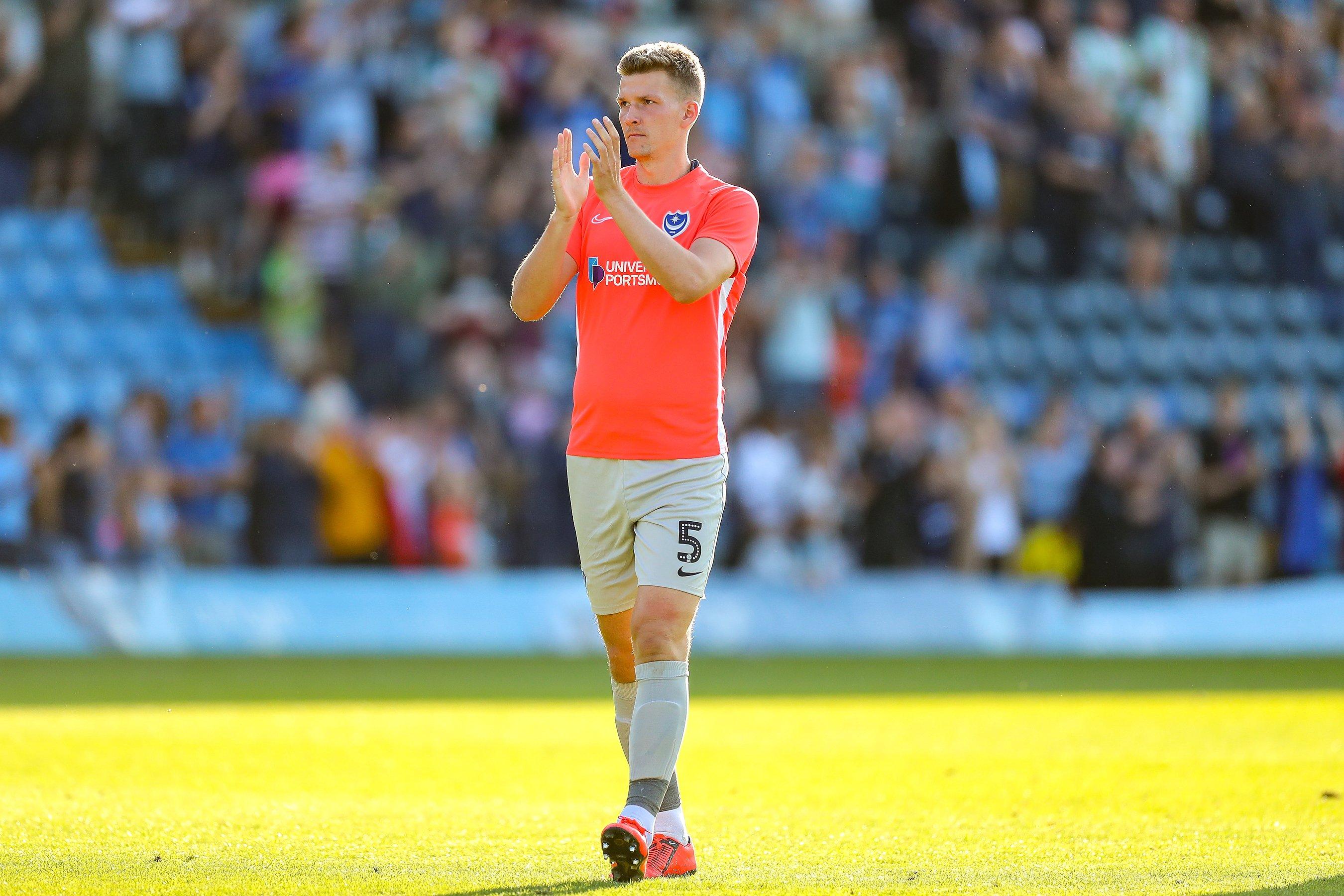 Paul Downing was dropped for Pompey at Wycombe in September and hasn't featured in League One since. Picture: Nigel Keene