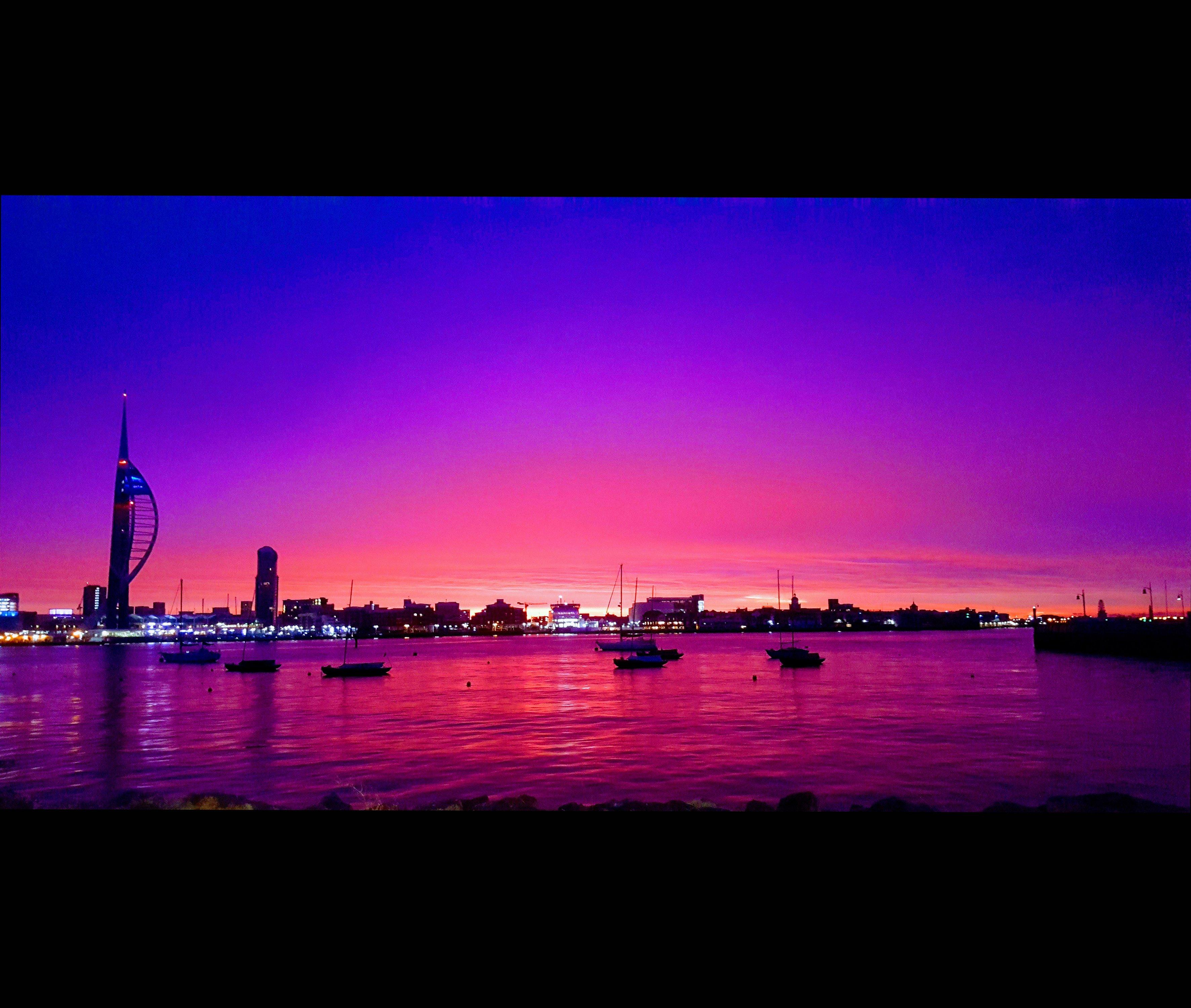 View from Esplanade du Royan, Gosport. Picture: Ray Allen