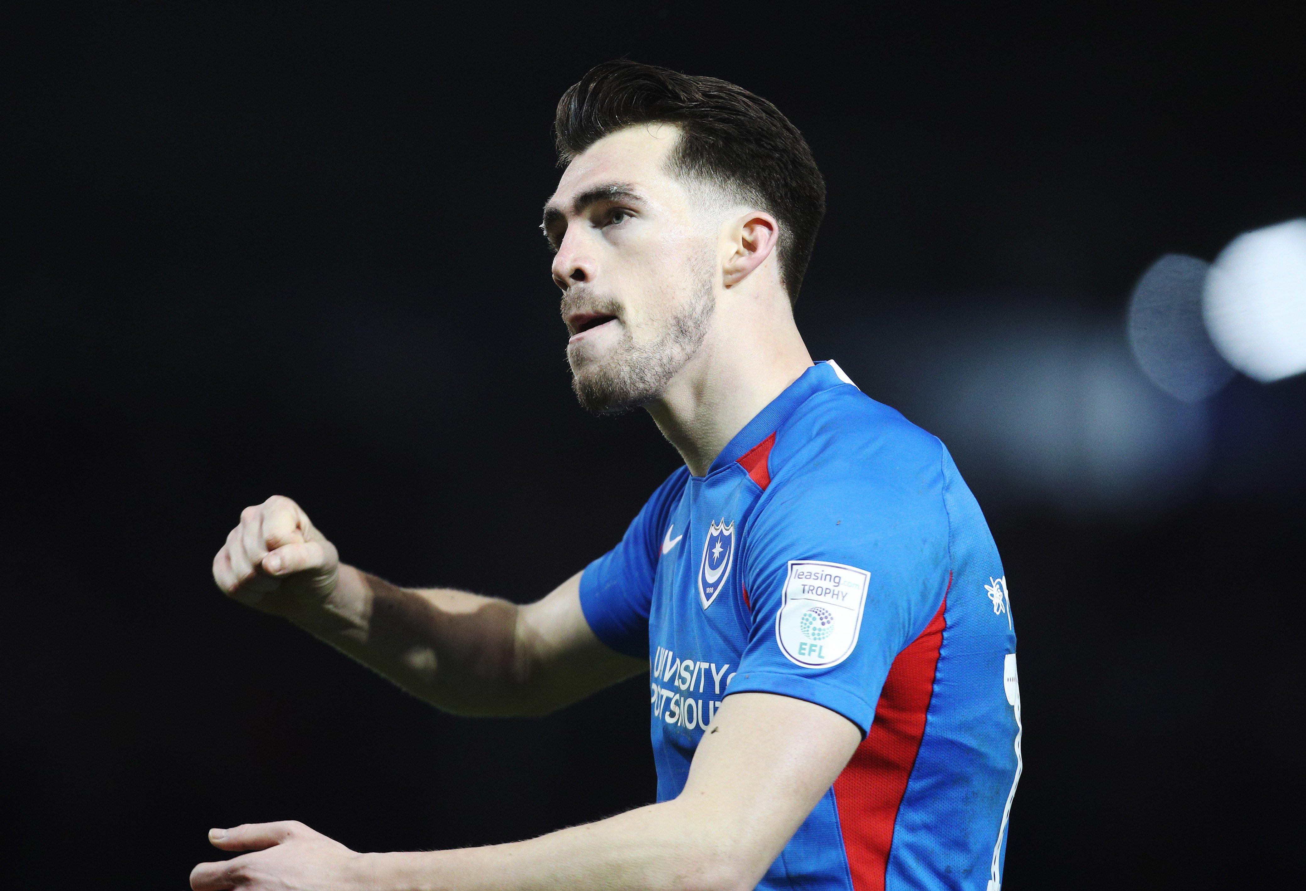 Action from Pompey's EFL Trophy win over Exeter tonight