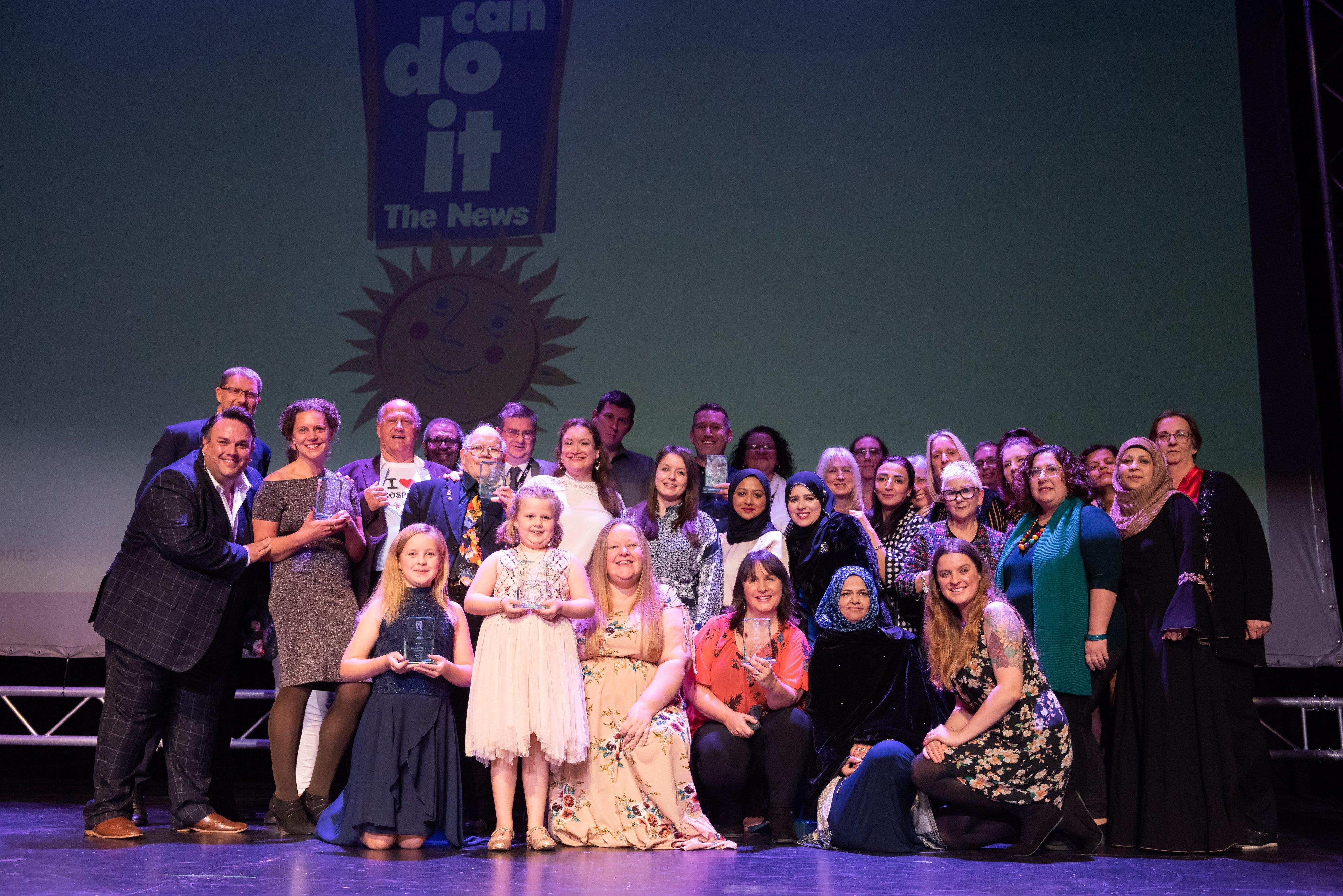 Award winners. Picture: Duncan Shepherd