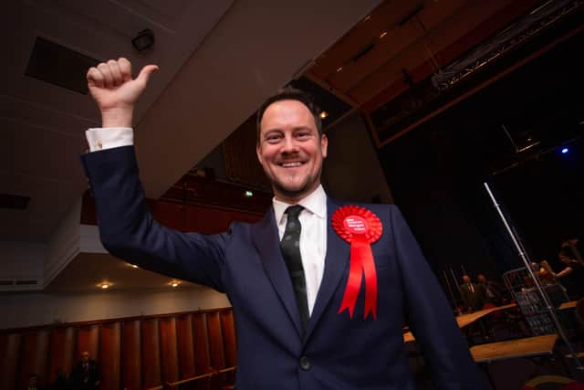 Stephen Morgan, Portsmouth South MP has been promoted to shadow defence minister. Here he is pictured during his re-election in December.

Picture: Habibur Rahman