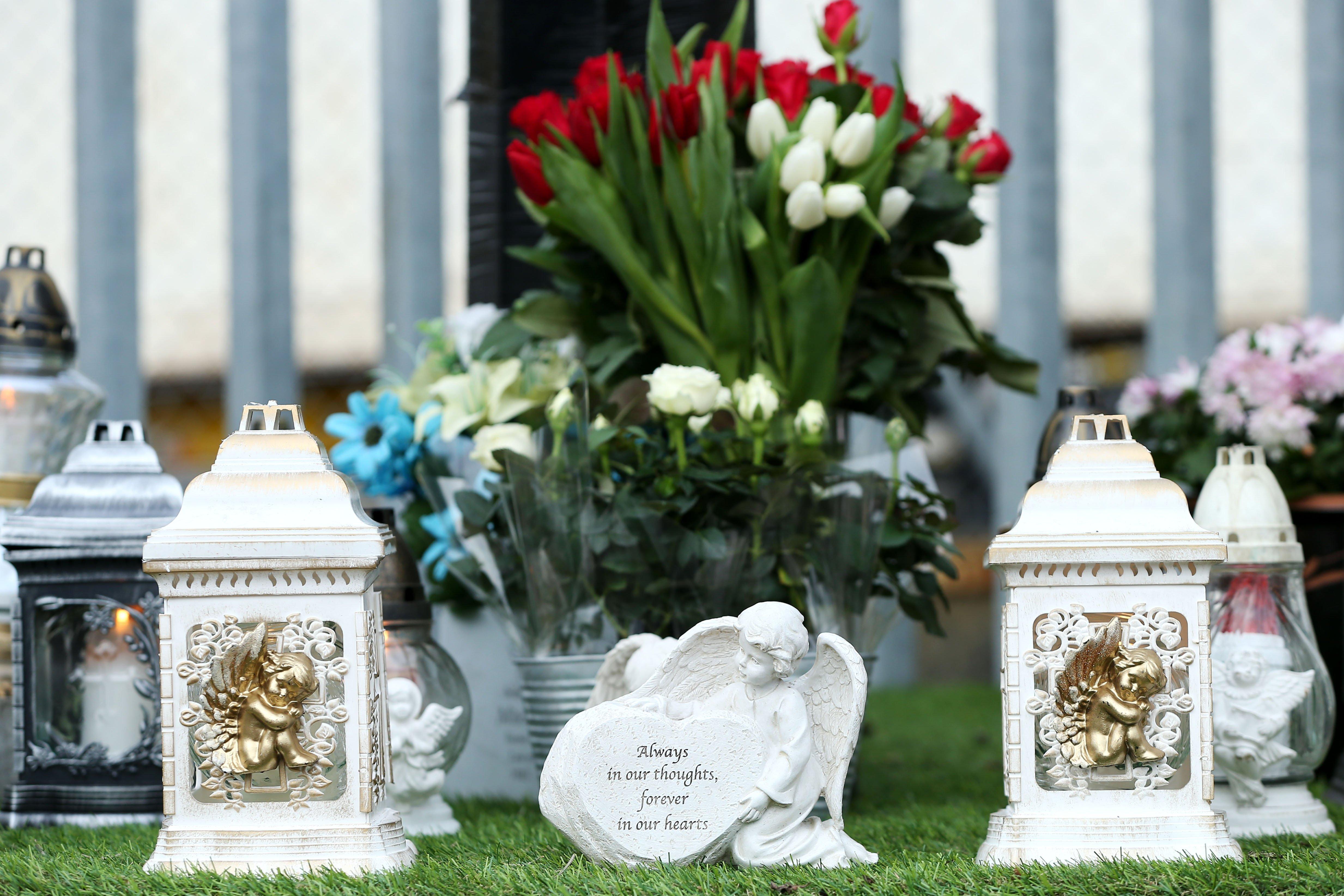 Memorial to Mieczyslaw Siwak, known at Mitch, at MMD Shipping Services, Flathouse Quay, Portsmouth.        Picture: Chris Moorhouse           (240119-19)