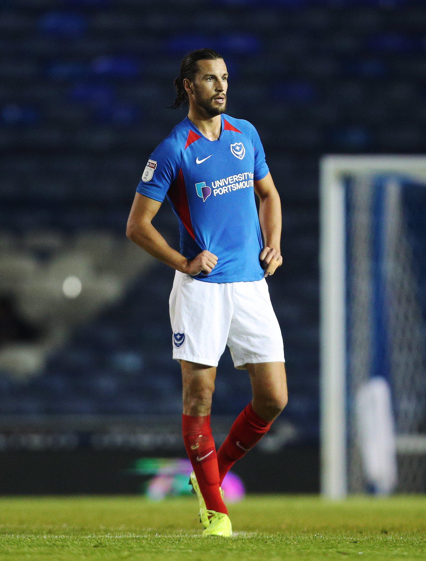 Christian Burgess has been Pompey's first-choice centre-back this season. Picture: Joe Pepler