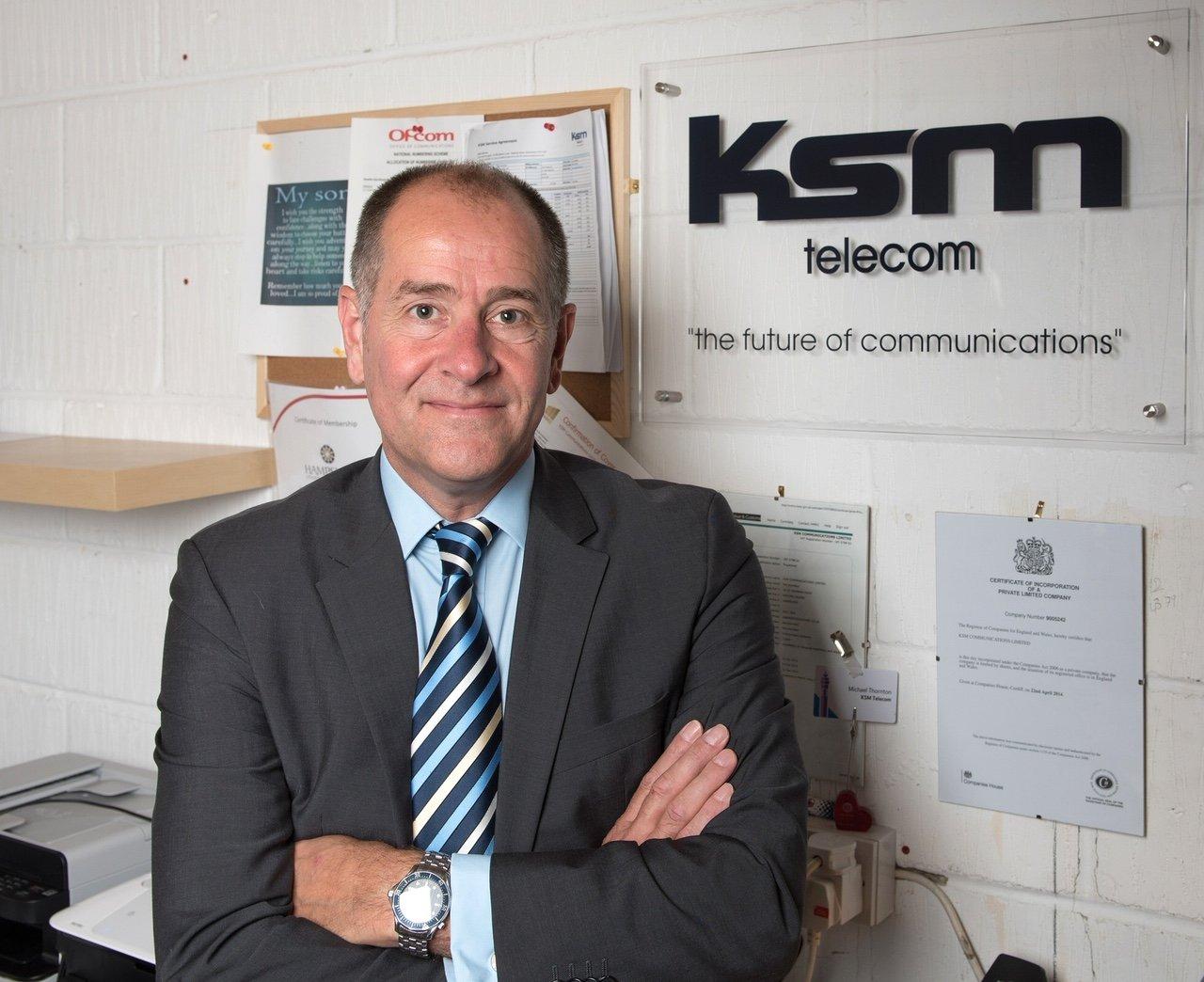 Michael Thornton, managing director of KSM Telecom and part of Shaping Portsmouth’s cyber-crime working group