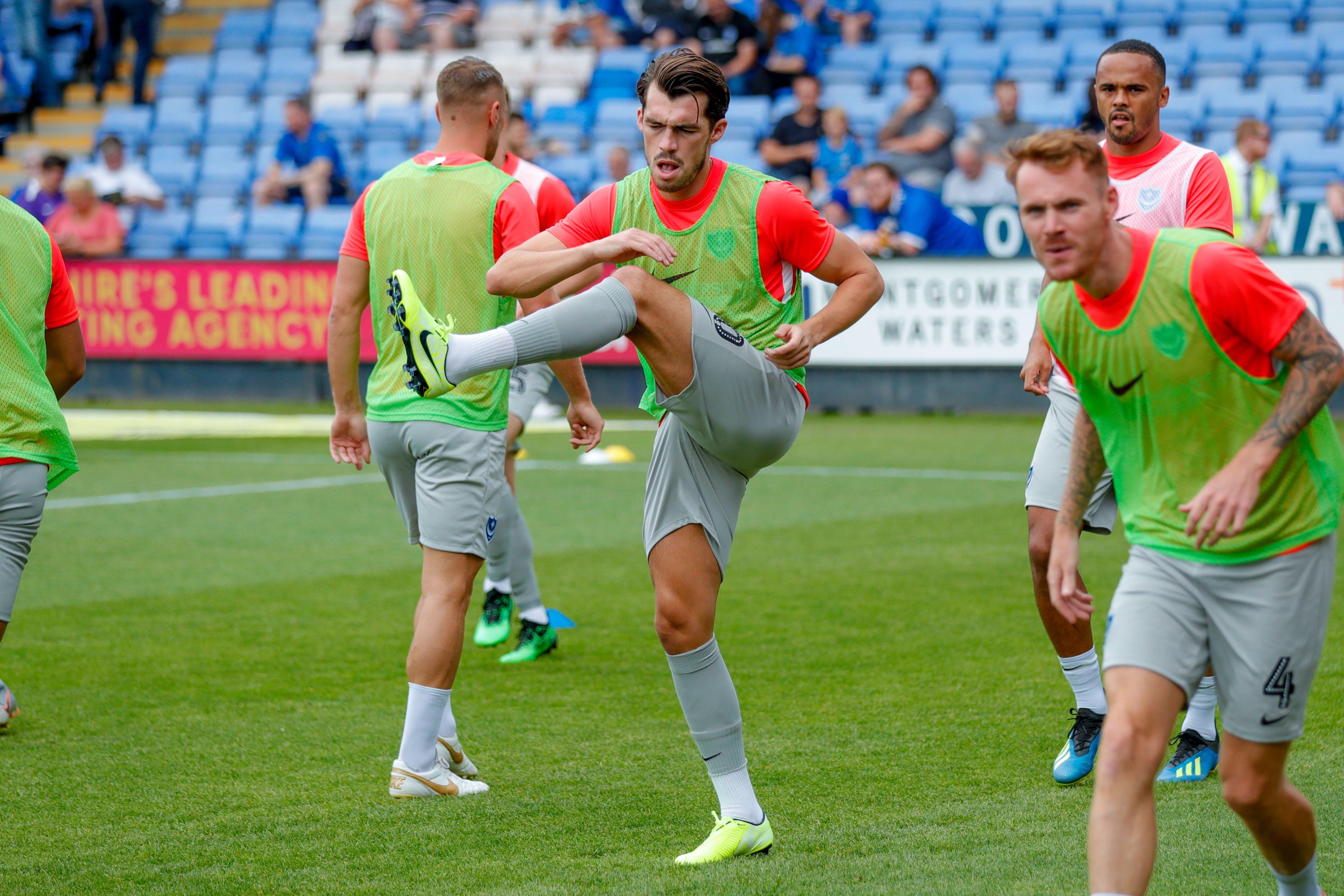 Pompey striker John Marquis