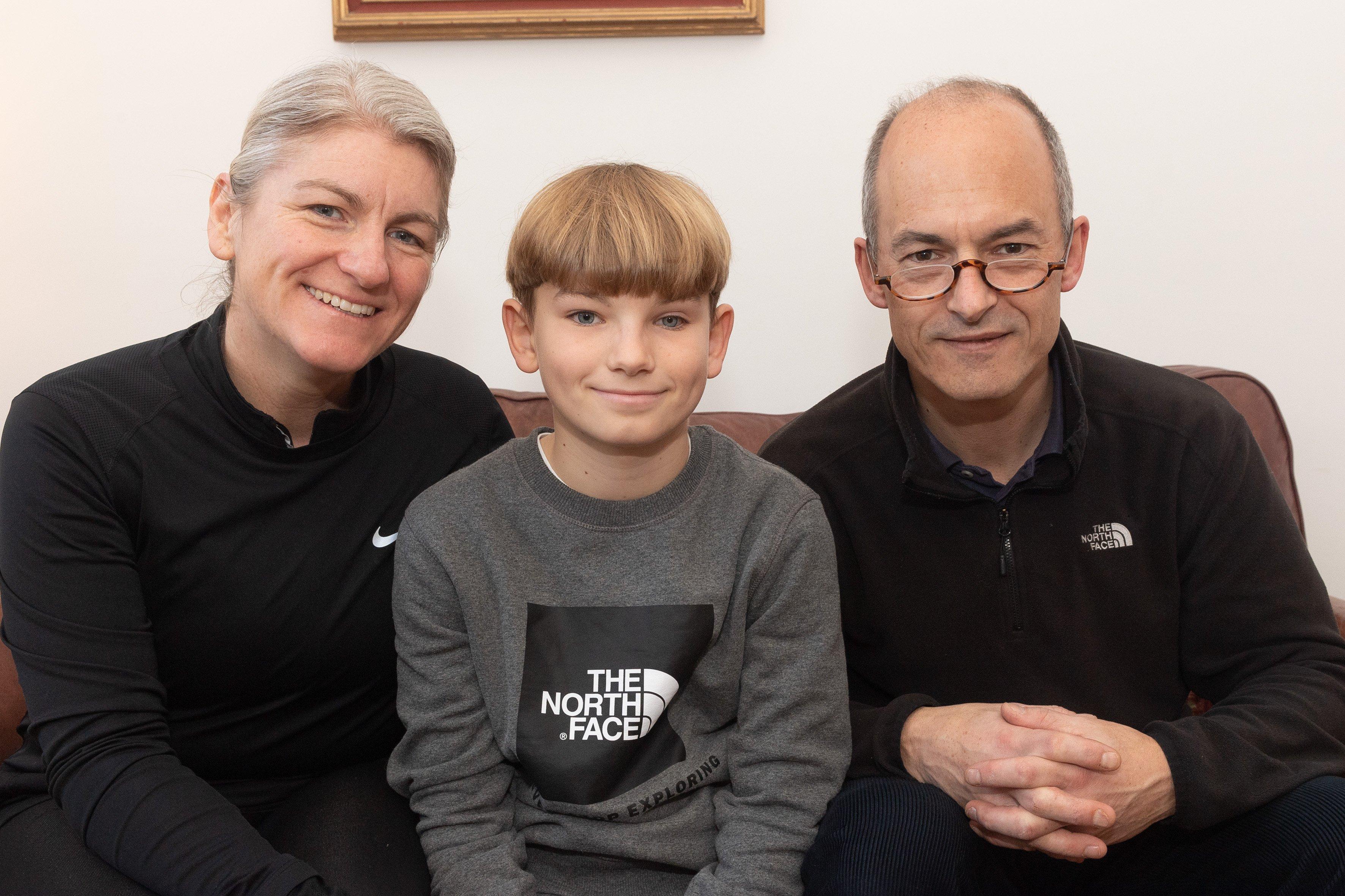 Pictured is: Diane, Eddie and Tom HallPicture: Keith Woodland (18012020-42)