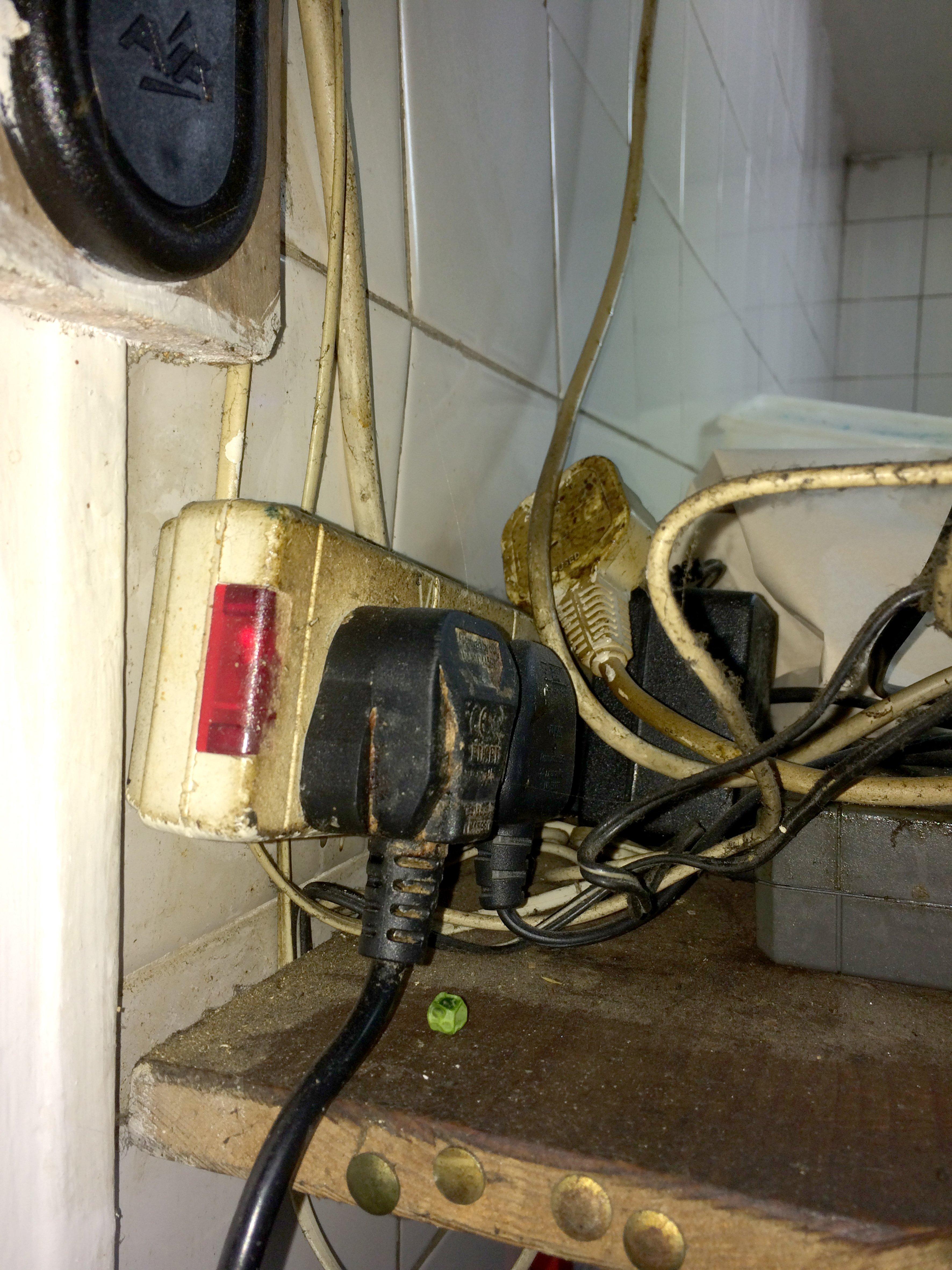 A filthy extension cable in the kitchen
Picture: Portsmouth City Council