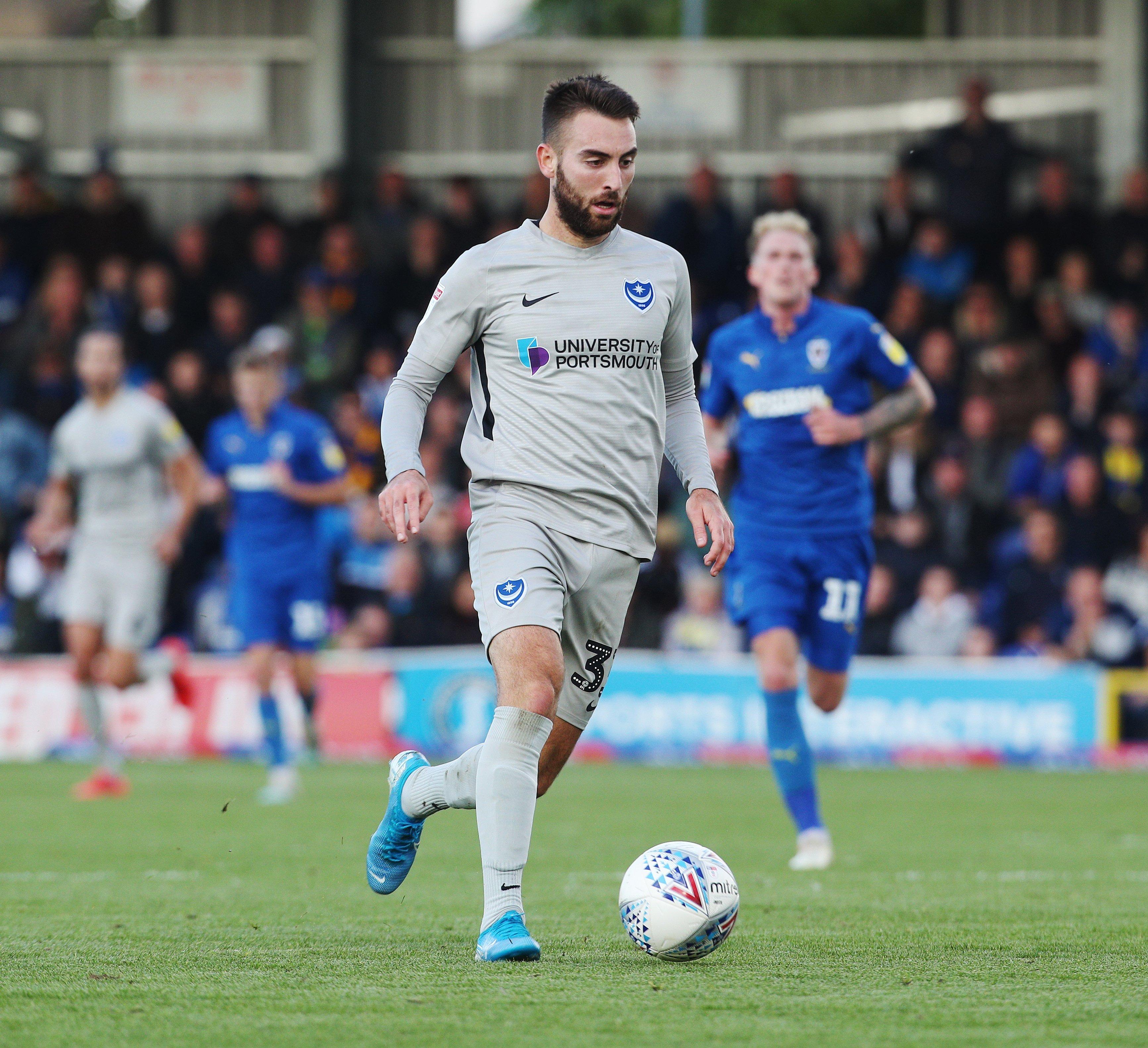 Pompey midfielder Ben Close