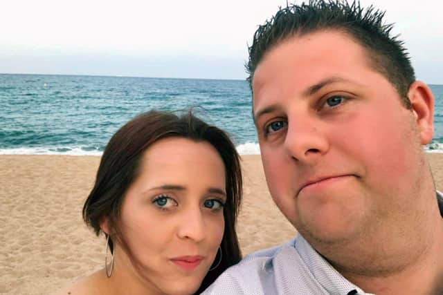 Karl Silvester was jailed for three years at Portsmouth Crown Court for stalking his ex-partner Saffron Bennett. The part-time limo driver drove her to attempt suicide by overdose then tried to get into her hospital room as she recovered. Picture: Saffron BennettPictured: Karl Silvester and Saffron Bennett