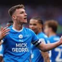 Peterborough defender Harrison Burrows
