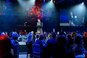 The Royal Navy & Royal Marines Charity fundraising ball was a success as JJ Chalmers hosted the evening on HMS Prince of Wales.