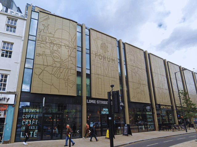 The Lime Street Redevelopment, Liverpool, was completed in 2019. Image: Google Street View