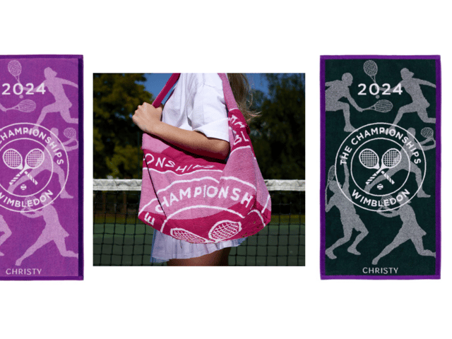 Wimbledon towel maker Christy launches bags crafted from surplus towel stock (Canva Images)