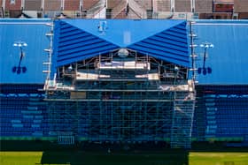 The TV gantry is taking the Blues' spending on Fratton Park above £15m.