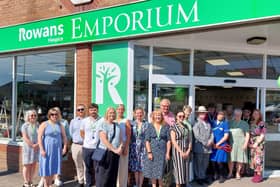 The Rowans Emporium opened today in Cosham having previously been a furniture shop. The change comes as the charity looks to increase revenue during a difficult financial period.