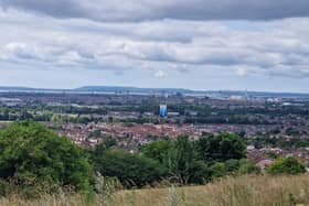 Stunning view of Portsmouth from Portsdown Hill