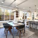 Buy a dining table that’s as large as the space you can have available can accommodate