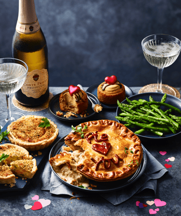 Valentine’s dine-in for two meal deal 2022
