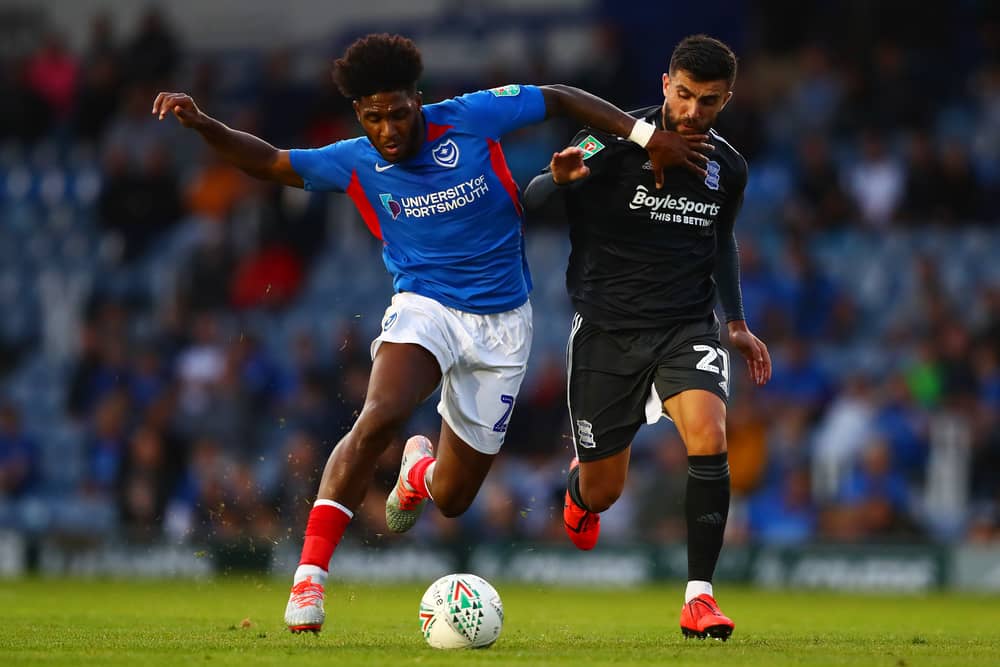 Ellis Harrison made 84 appearances and scored 20 goals during his time at Pompey. Picture: Dan Istitene/Getty Images