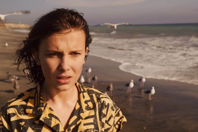 Eleven in season 3 of Stranger Things
