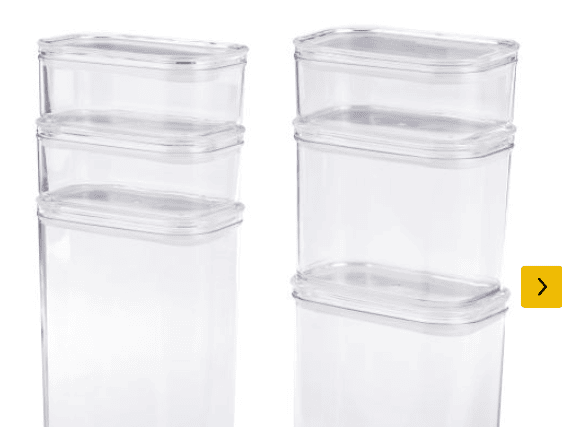 Food storage containers (Pic: Aldi) 