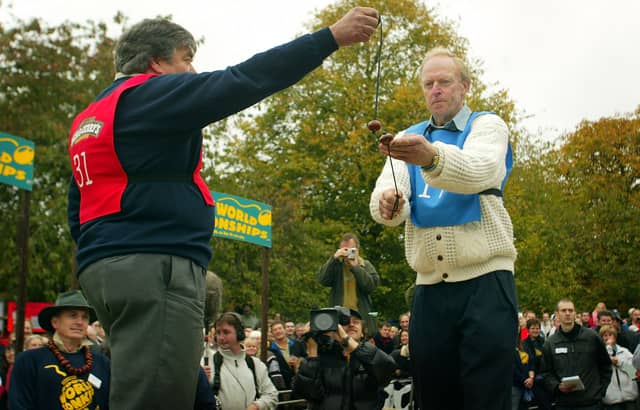The World Conker Championship returned this past weekend