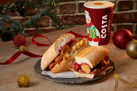 Costa Coffee has announced its festive menu