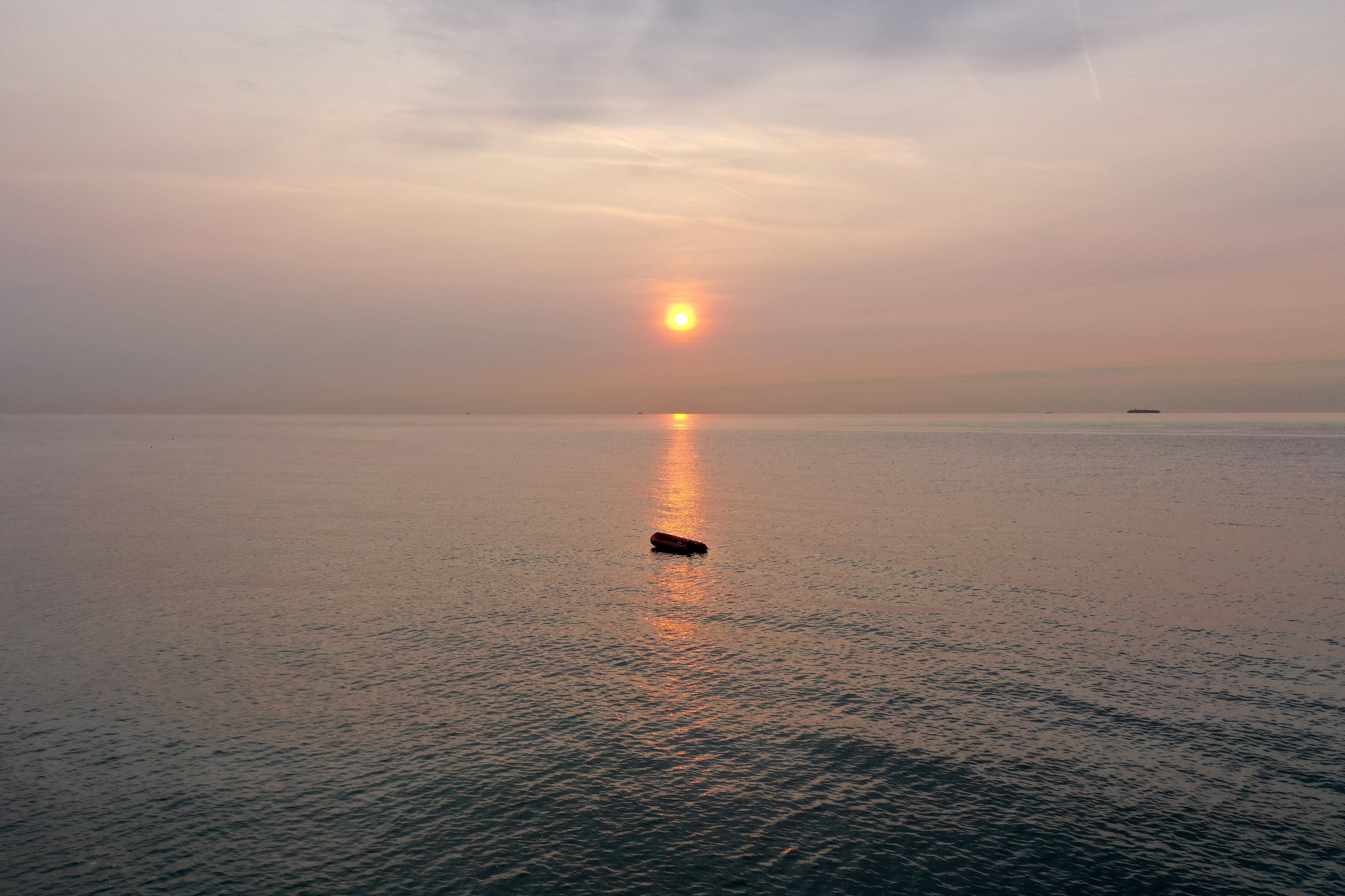 Normandy migrant dinghy heading for UK after 24 hours at sea