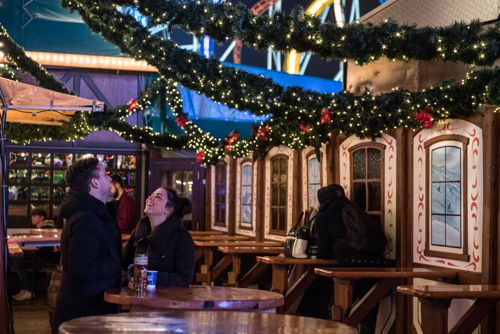 Winter Wonderland in Hyde Park.