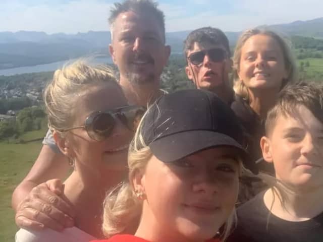 Quinton Bird, a property developer, was diagnosed with aggressive brain tumour six months after his wedding to Louise. Picture by Claudia Bird (Go Fund Me) 