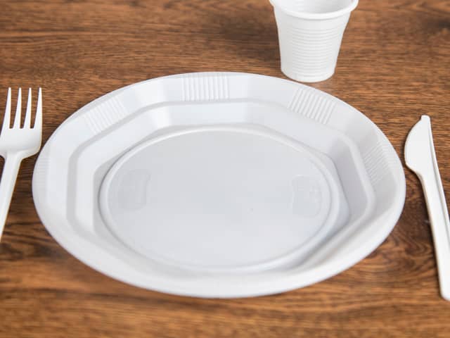 Many plastic items will be banned from the end of this year 