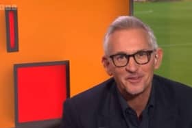 Gary Lineker. Picture: BBC iPlayer