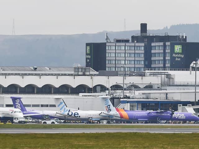 Flybe has cancelled all scheduled flights after it goes into administration. Picture by John Devlin