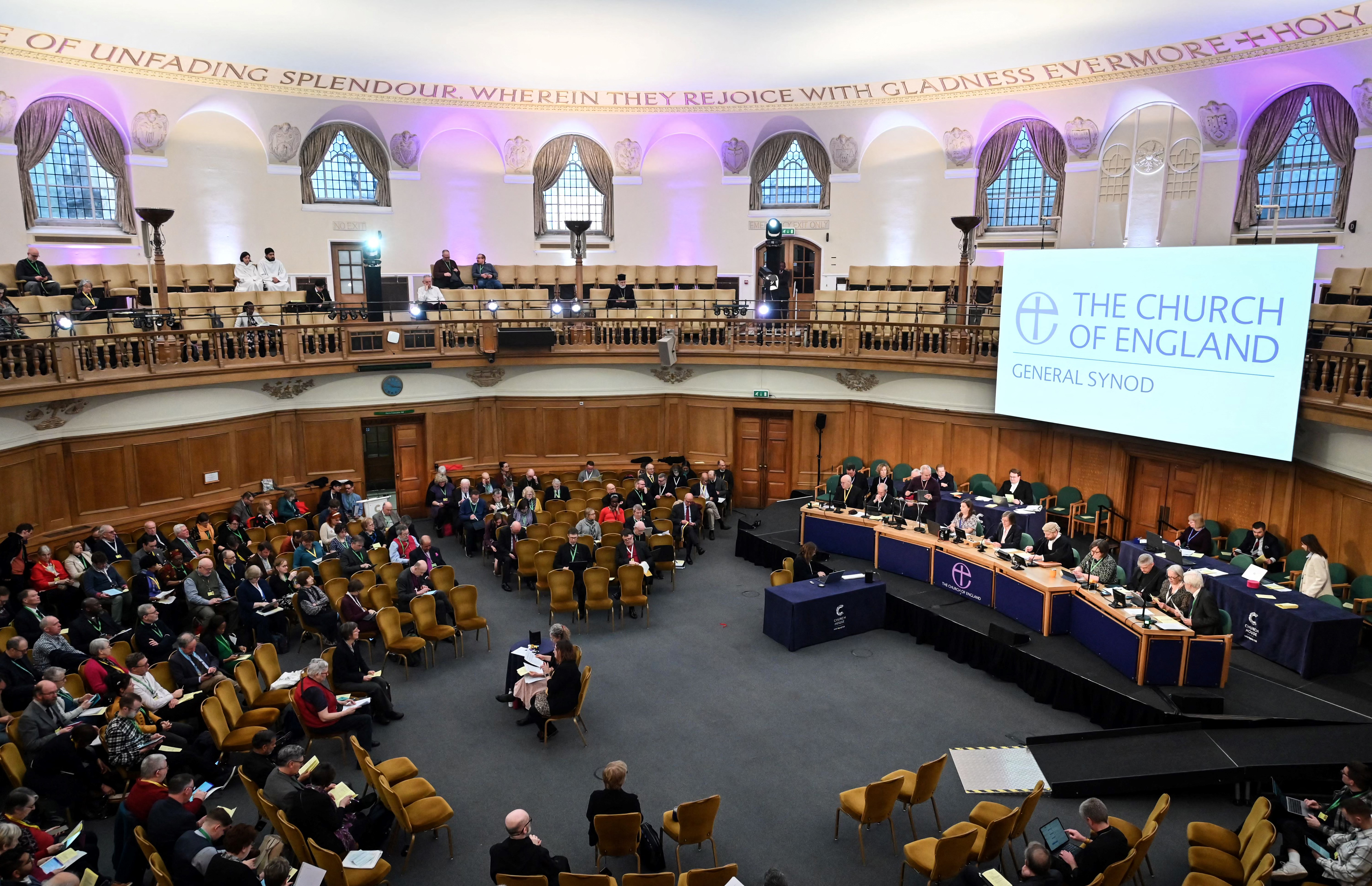  The Church of England has said it will consider whether to stop referring to God as “he” after priests asked to be allowed to use gender-neutral terms instead.
