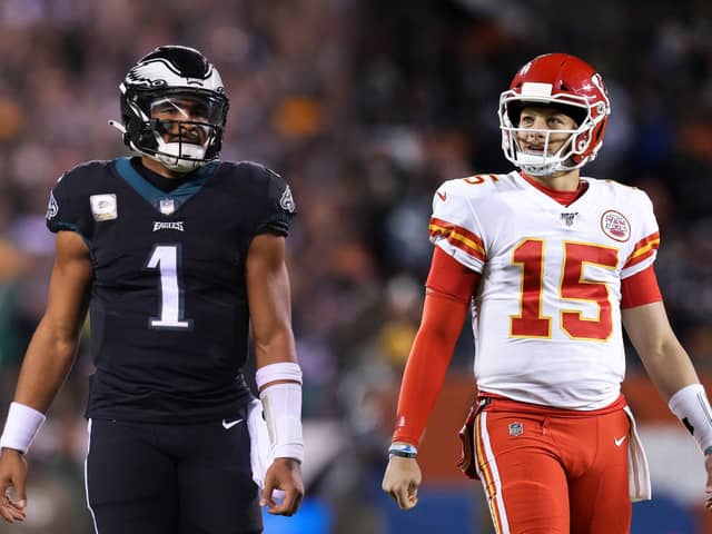 The Super Bowl will be on this weekend. Credit: Mitchell Leff/Getty (L) and Dylan Buell/Getty Images (R)