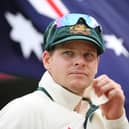 Australian captain Steve Smith looks on during day four of the Third Test match between Australia and Pakistan at Sydney Cricket Ground