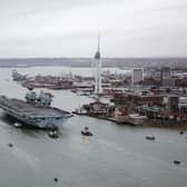 The Warship: Tour of Duty follows the lives of those on board HMS Queen Elizabeth