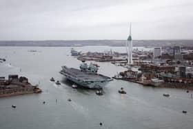 The Warship: Tour of Duty follows the lives of those on board HMS Queen Elizabeth