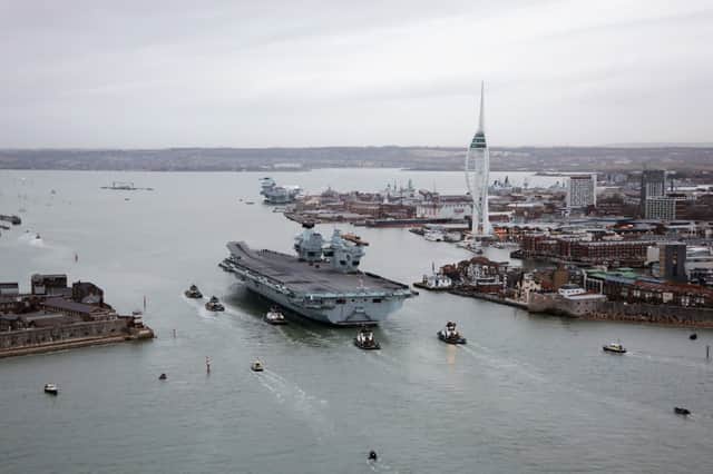 The Warship: Tour of Duty follows the lives of those on board HMS Queen Elizabeth
