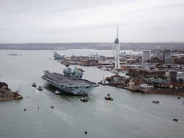 The Warship: Tour of Duty follows the lives of those on board HMS Queen Elizabeth
