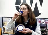 A rare cup and saucer thought to have been used by passengers on the Titanic has sold for thousands at auction