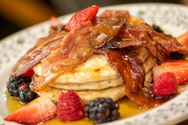 American pancake stack from The Parade Tearooms