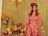 One of the stolen dresses by Claire Mischevani.