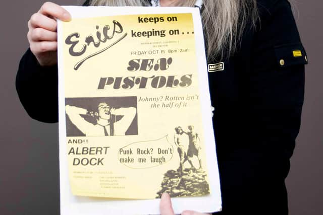 A slip of paper from the Sex Pistols first-ever Liverpool gig nearly 50 years ago is tipped to spark an auction bidding war.