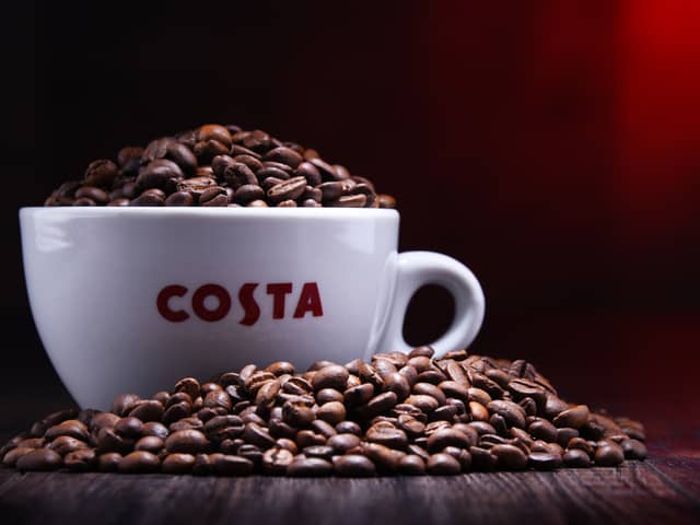 Costa has been named as the UK’s favourite Coffee Shop