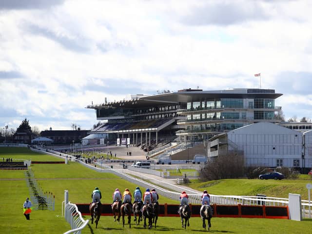 The weather at Prestbury Park is going to be mixed over the week of Cheltenham Festival 2023 according to the Met Office - Credit: Getty Images