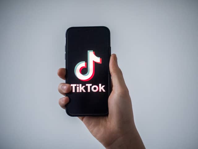 A letter from the Inter-Parliamentary Alliance on China (IPAC) to the information commissioner argues TikTok could be in breach of UK law. (Photo by LOIC VENANCE / AFP) (Photo by LOIC VENANCE/AFP via Getty Images) 