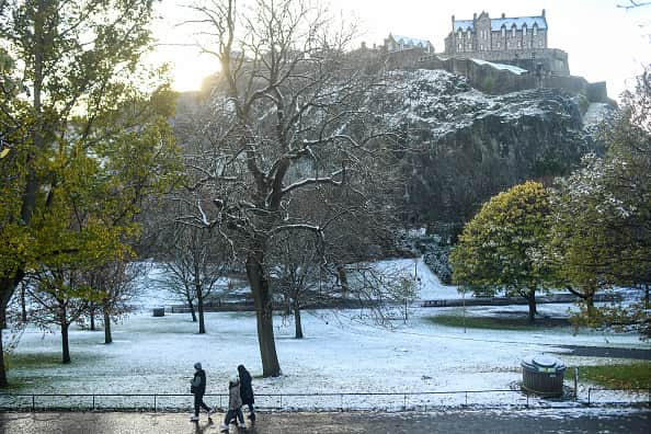 Met Office predicts showers in the north will potentially ‘turn wintry’ over high ground on Friday (March 24), as colder conditions are expected to sweep in from the north this weekend, potentially bringing an overnight frost risk.