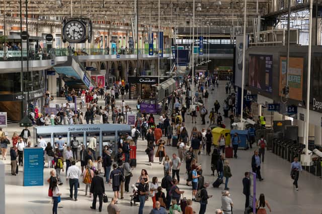 South Western Railway trains at London Waterloo are among those to be affected by works. Credit: Dan Kitwood/Getty Images.