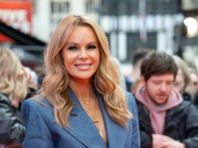 Judge Amanda Holden attends the Britain's Got Talent 2023 Photocall at London Palladium on January 27, 2023 in London, England. (Photo by Shane Anthony Sinclair/Getty Images)